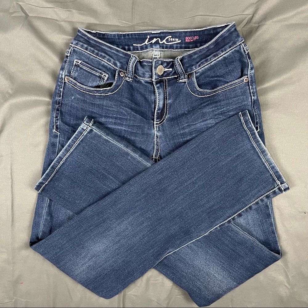 INC Denim Boot Leg Regular Fit | Size 6